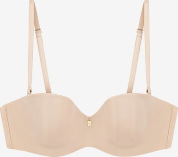 TRIUMPH T-shirt Bra ' Body Make-Up Essentials ' in Beige: front