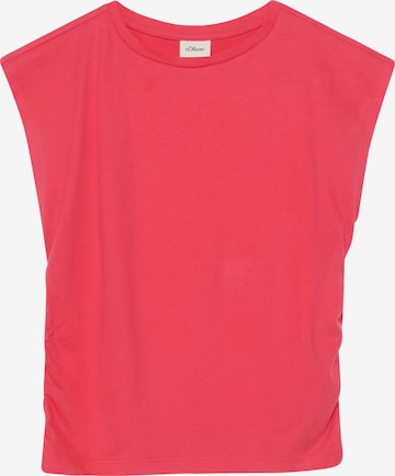 T-Shirt s.Oliver en rouge : devant