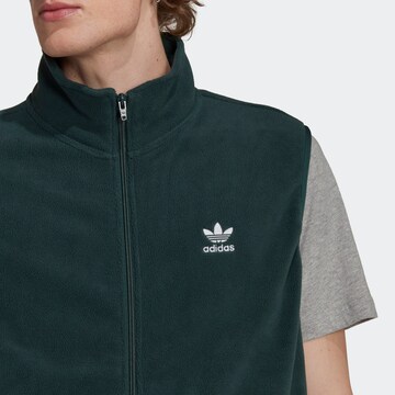 ADIDAS ORIGINALS Väst 'Adicolor 3-Stripes Fleece ' i grön