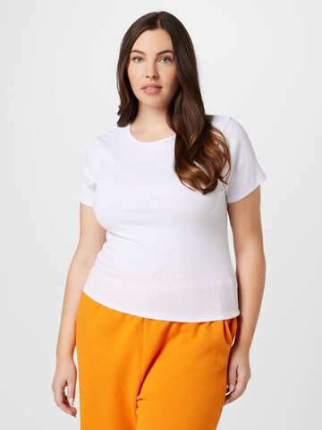 Cotton On Curve Shirt in Wit: voorkant