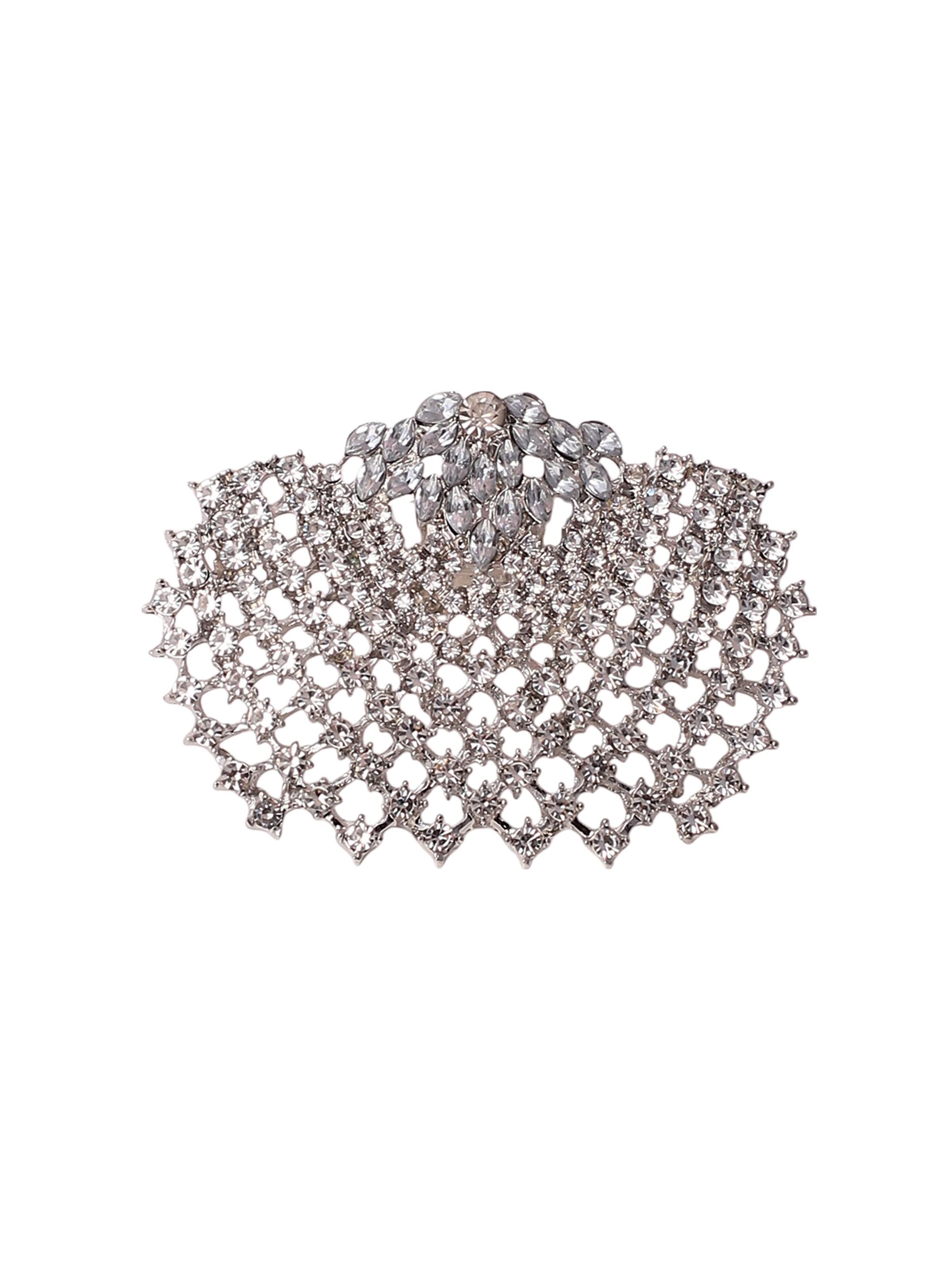 SOHI Пръстен 'Charu' в сребърно: отпред