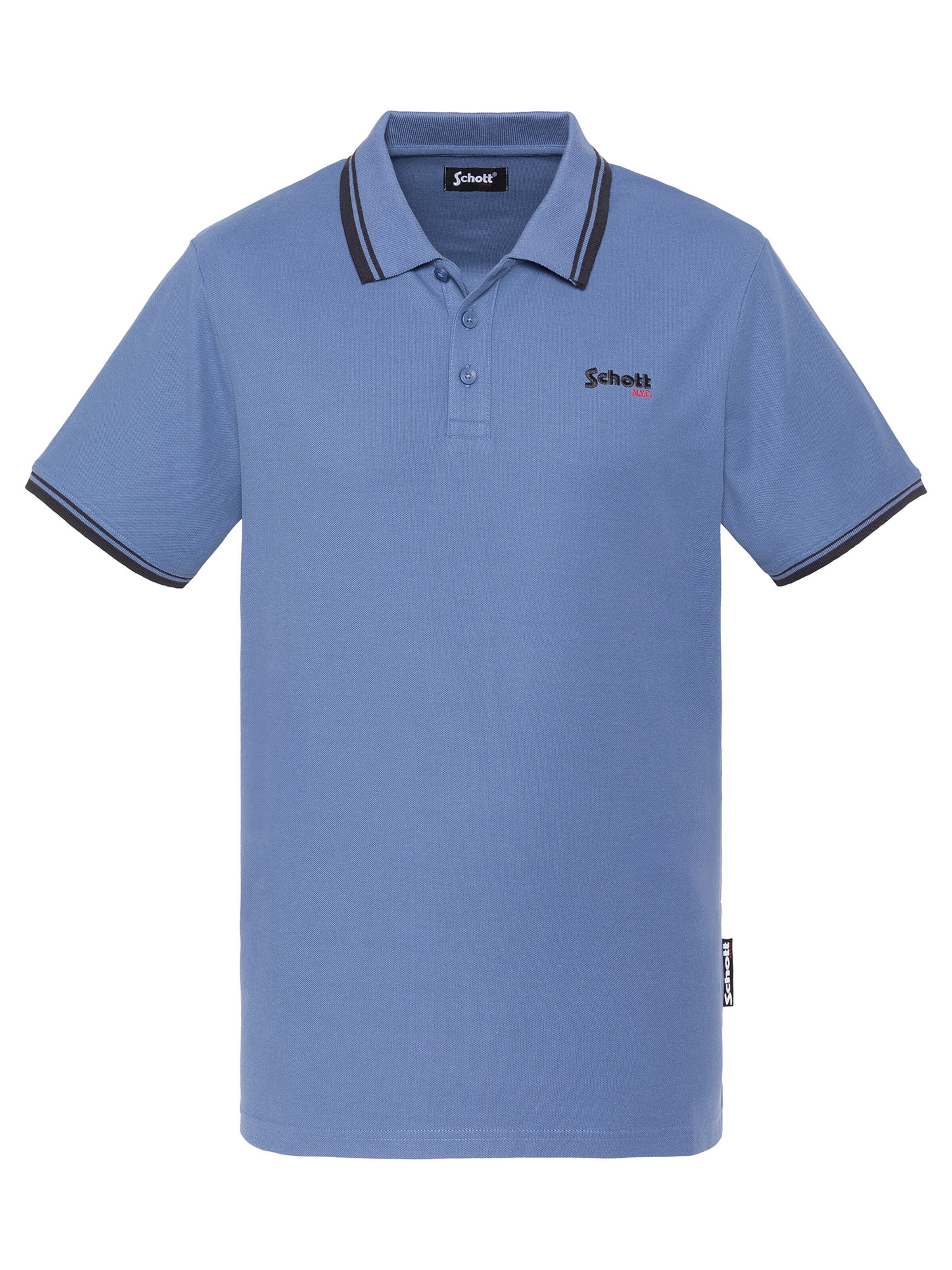 Schott NYC Shirt‌‌‌‌‌‌‌‌ in Blau: Vorderseite
