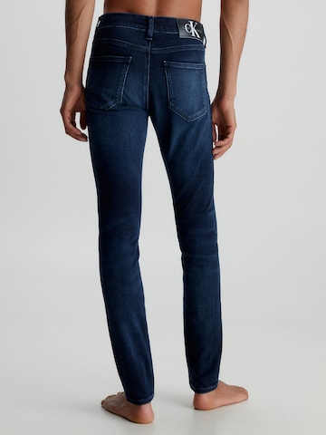 Skinny Jeans de la Calvin Klein Jeans pe albastru