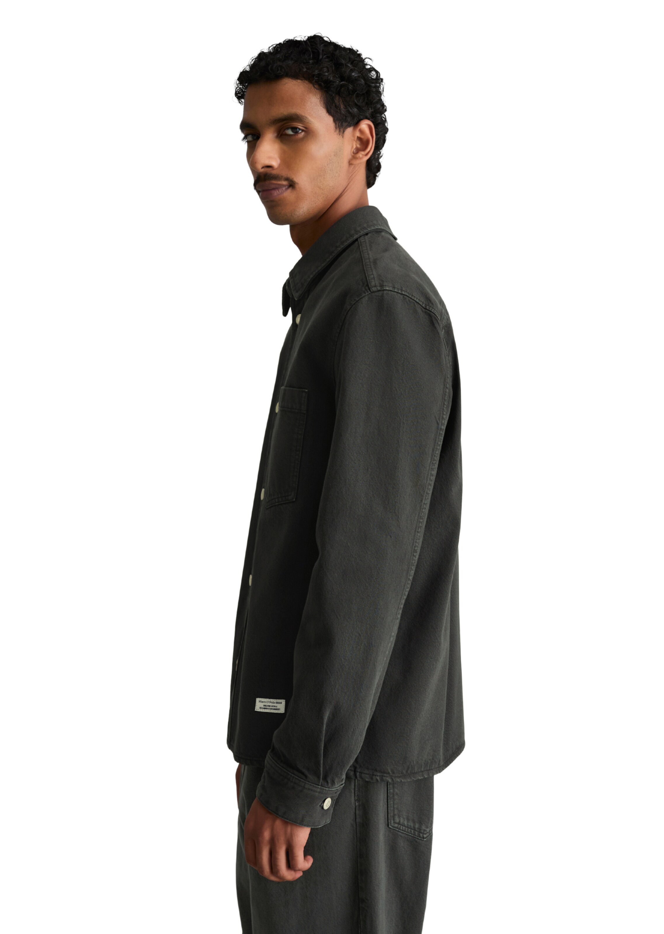 Coupe regular Chemise Marc O'Polo DENIM en vert
