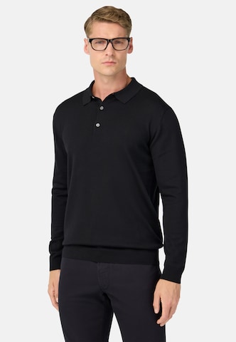 Boggi Milano Shirt in Black: front