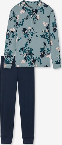 SCHIESSER Pajama in Blue: front