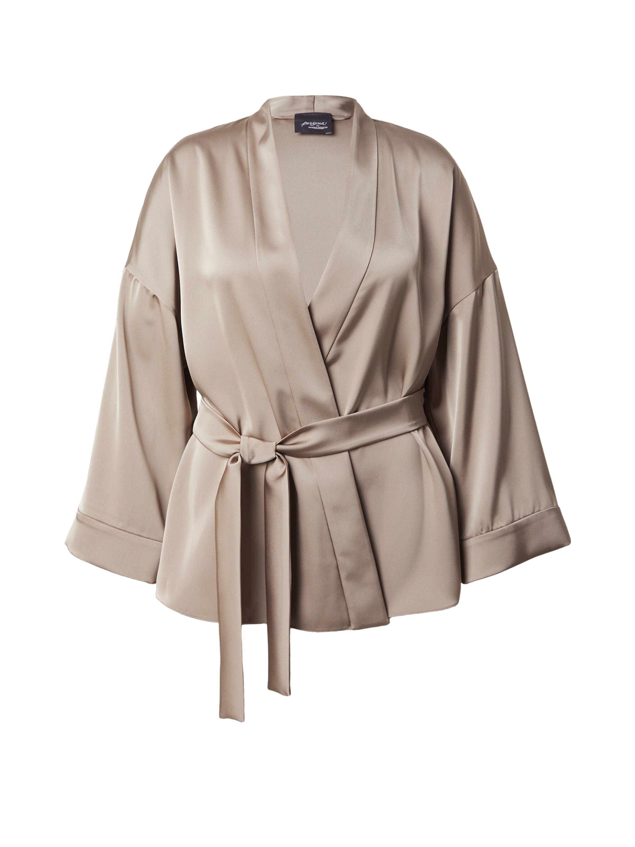Persona by Marina Rinaldi Kimono in XL in Taupe, Item view