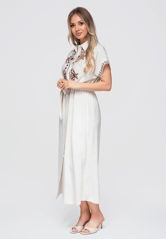 Robe Ombre en blanc