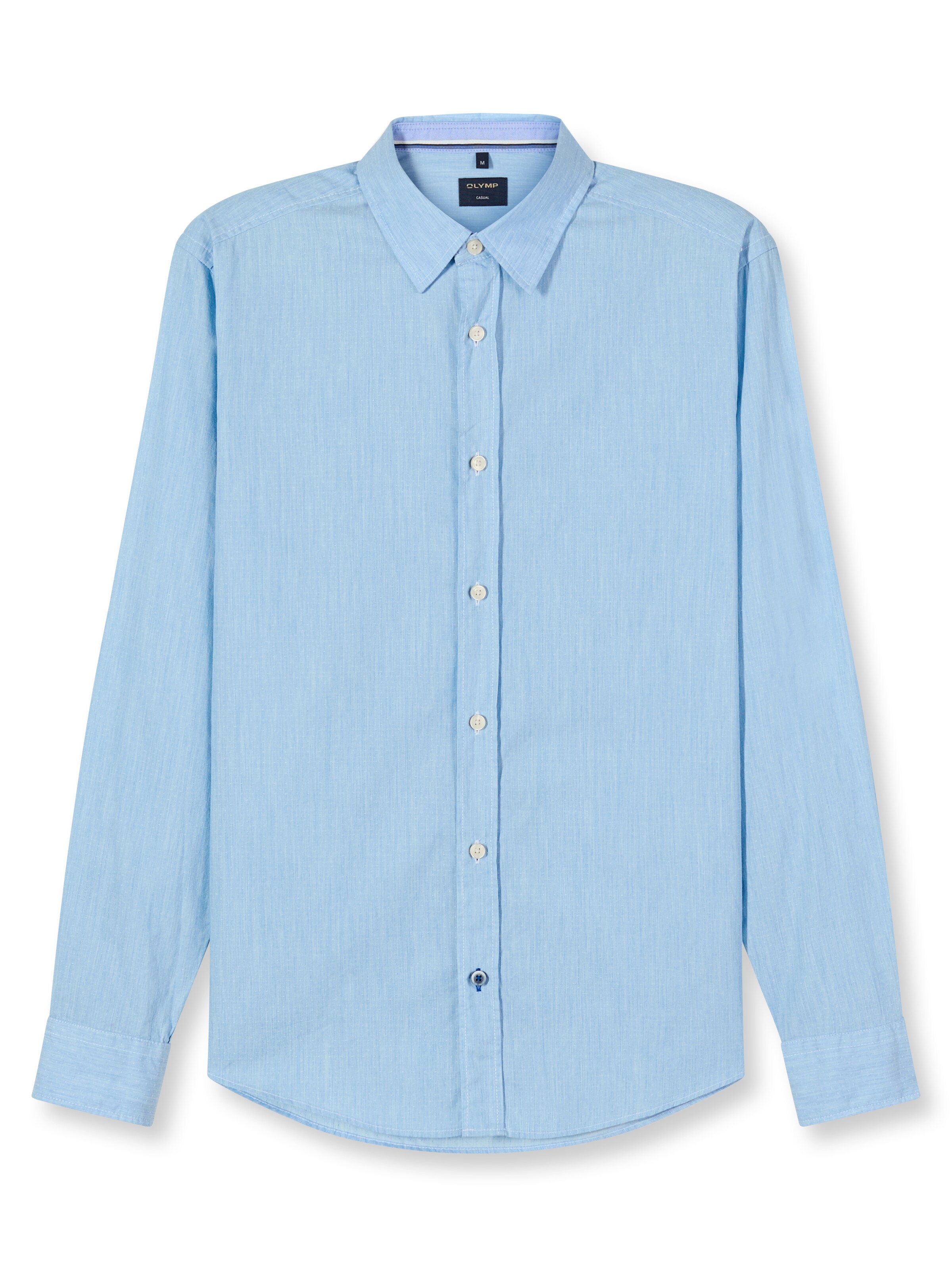 OLYMP Button Up Shirt in Blue: front
