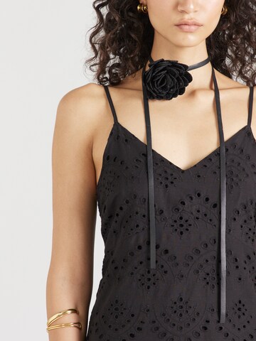 PIECES Sommerkleid 'VILDE' in Schwarz