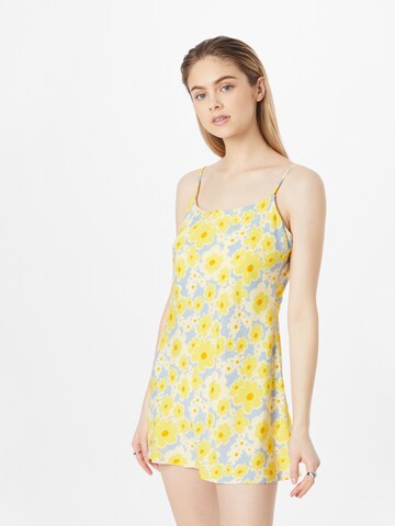 RVCA Summer Dress 'MACARTHUR' in Blue: front