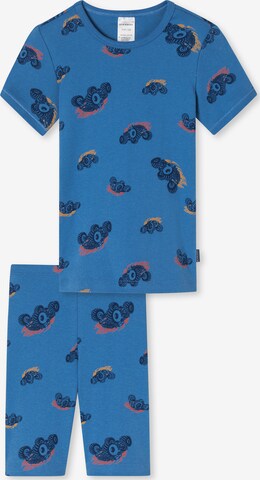 SCHIESSER Pajamas in Blue: front