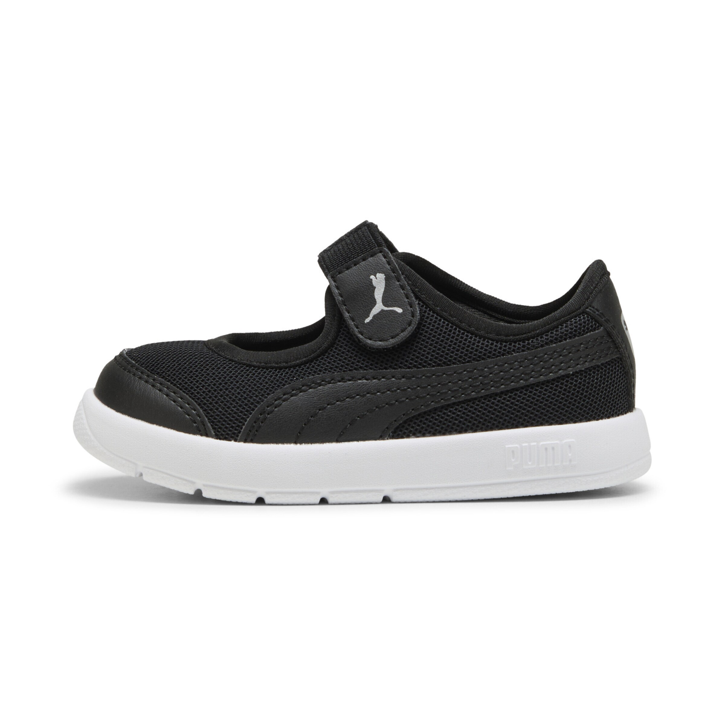 Baskets 'Courtflex v3' PUMA en noir : devant
