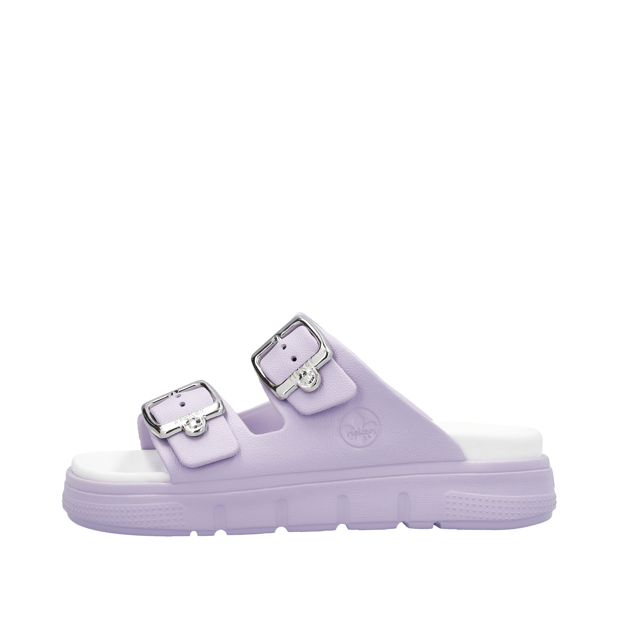 Rieker Pantolette in Lila