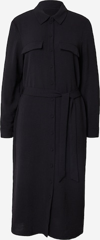 VERO MODA Sukienka koszulowa 'VMALVA' w kolorze czarny: przód