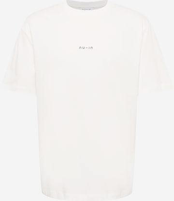 NU-IN T-shirt 'Judgement' i beige: framsida