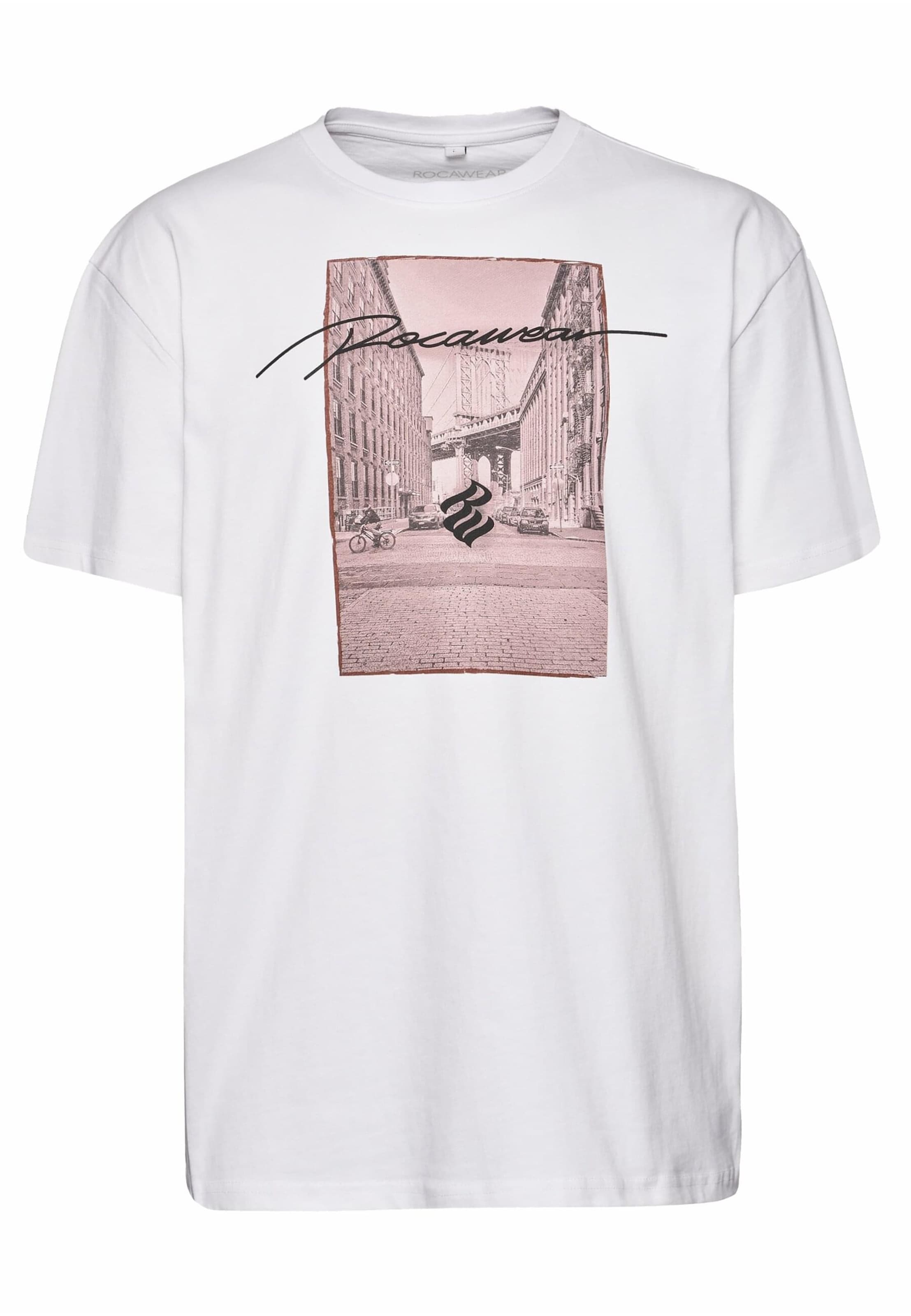 ROCAWEAR Shirt 'Bushwick' in White: front