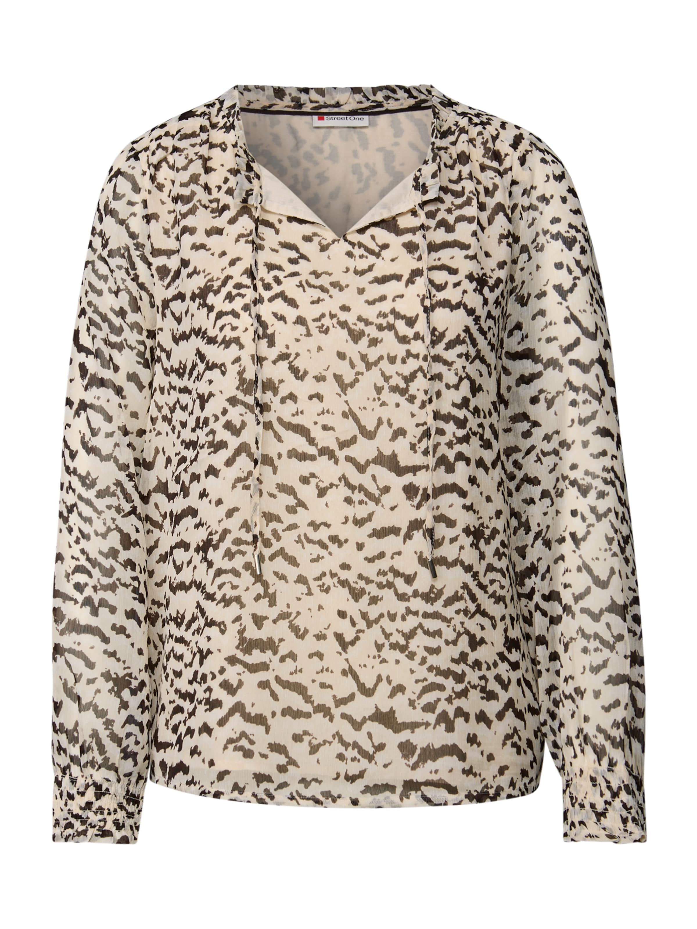 Camicia da donna di STREET ONE in beige: frontale