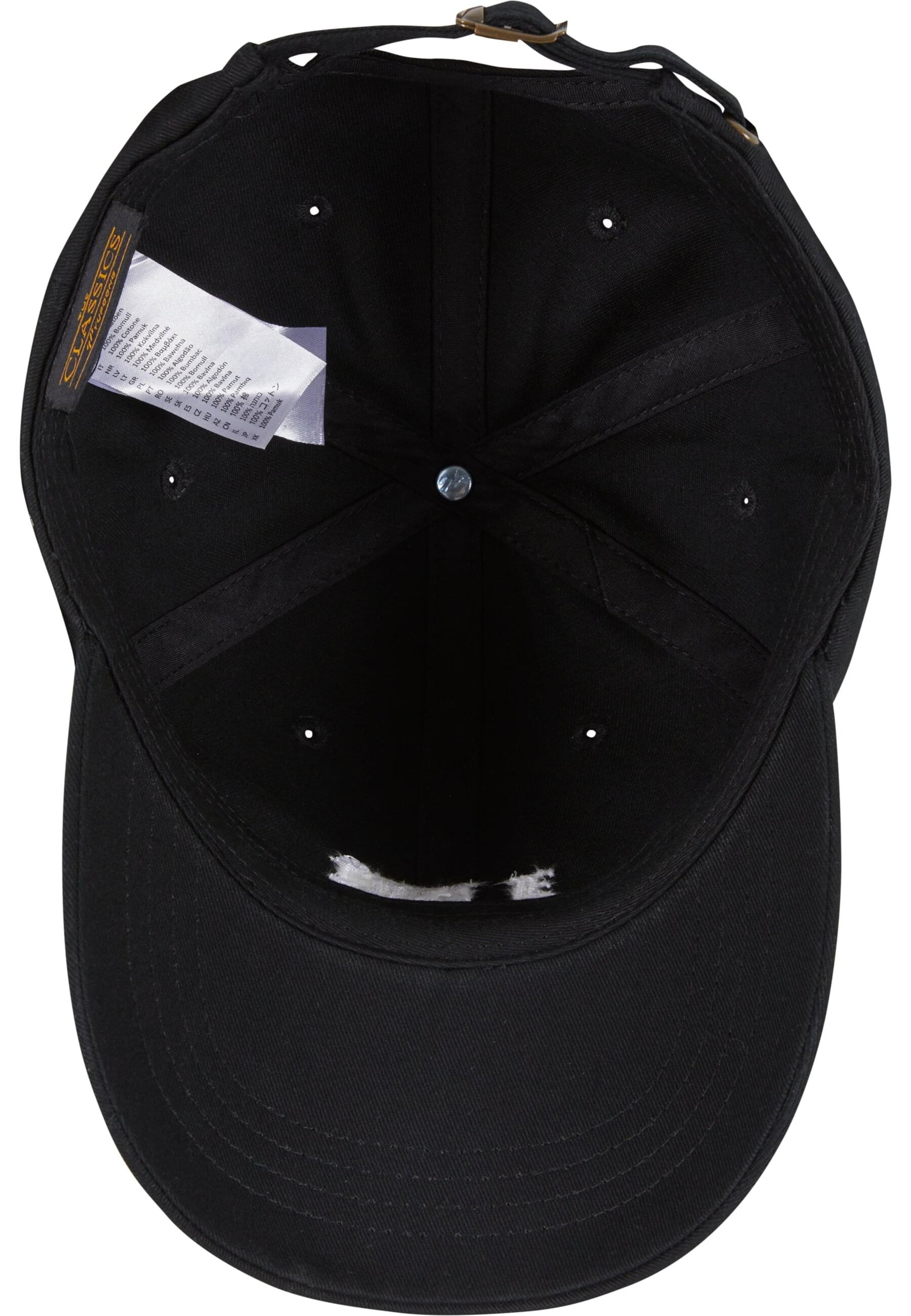 Casquette 'I Don‘t Care' Mister Tee en noir