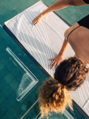 woodsandwaves Matte 'Waves of Zen' in Grün