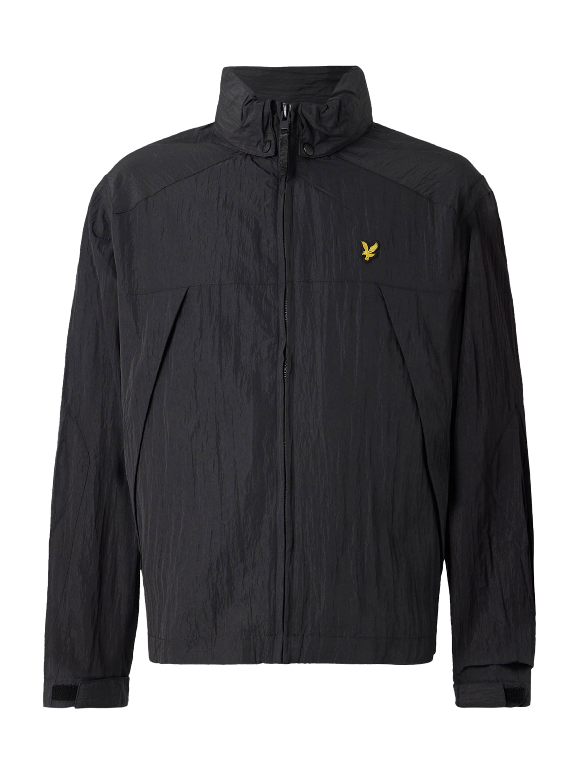 Lyle & Scott - Chaqueta de entretiempo en negro: frente