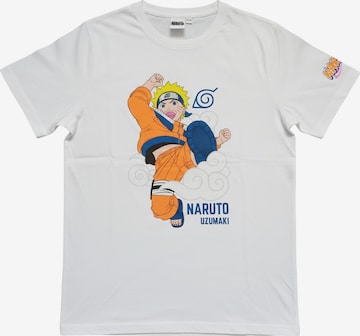 Naruto Shirt 'Uzumaki' in White: front