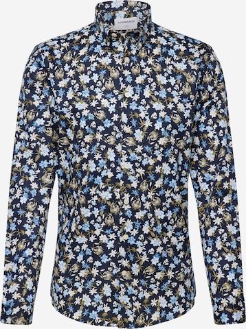 Lindbergh Regular fit Button Up Shirt in Blue: front