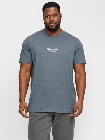 Maglietta 'JORVesterbro' di Jack & Jones Plus in grigio: frontale