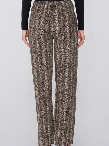 Tezenis Wide leg Pants in Brown