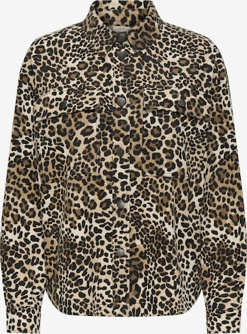 Chemisier 'Ray' JDY en beige : devant