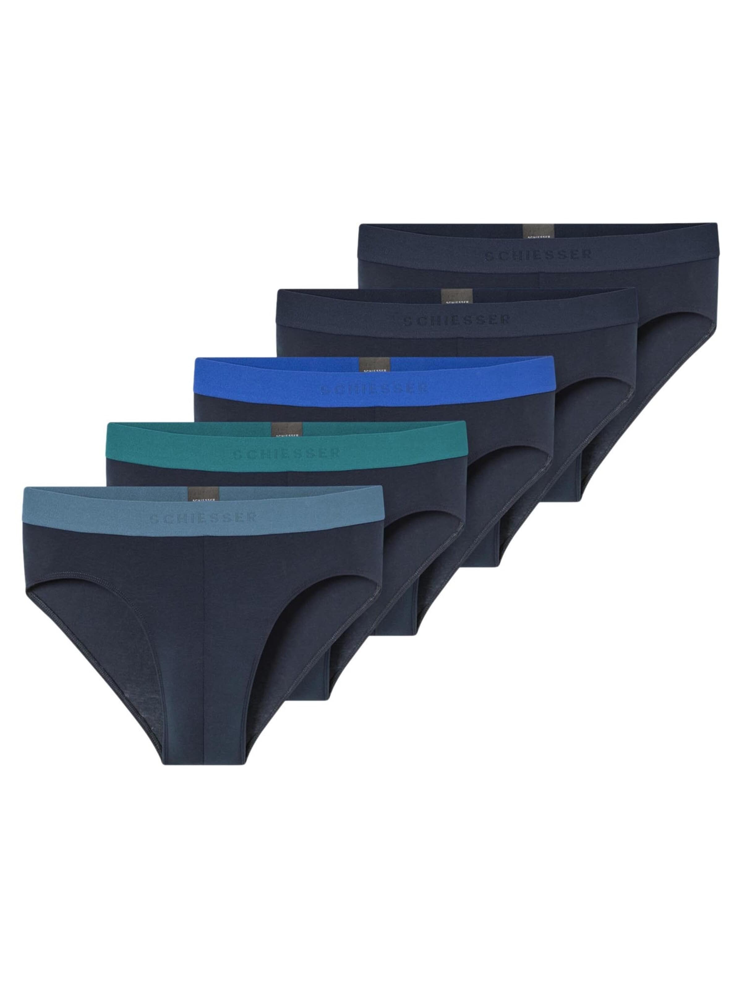 SCHIESSER Panty '95/5' in Blue: front