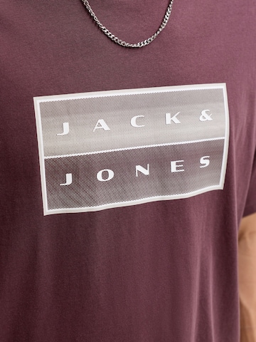 JACK & JONES Shirt 'JCOFusion' in Red