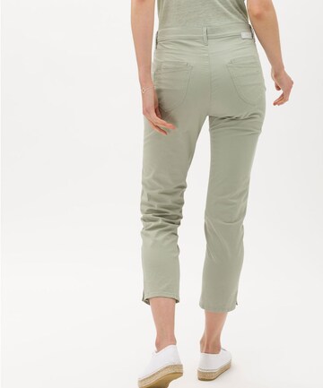 BRAX Slim fit Pants 'Mary' in Green: back