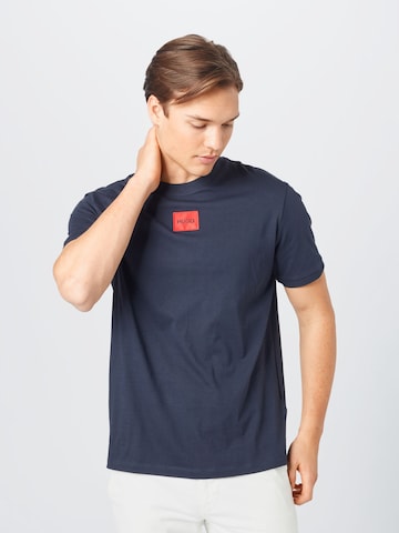 HUGO Red - Camiseta 'Diragolino212' en azul: frente