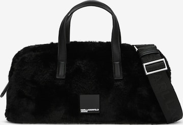 juoda KARL LAGERFELD JEANS „Weekender“ krepšys: priekis