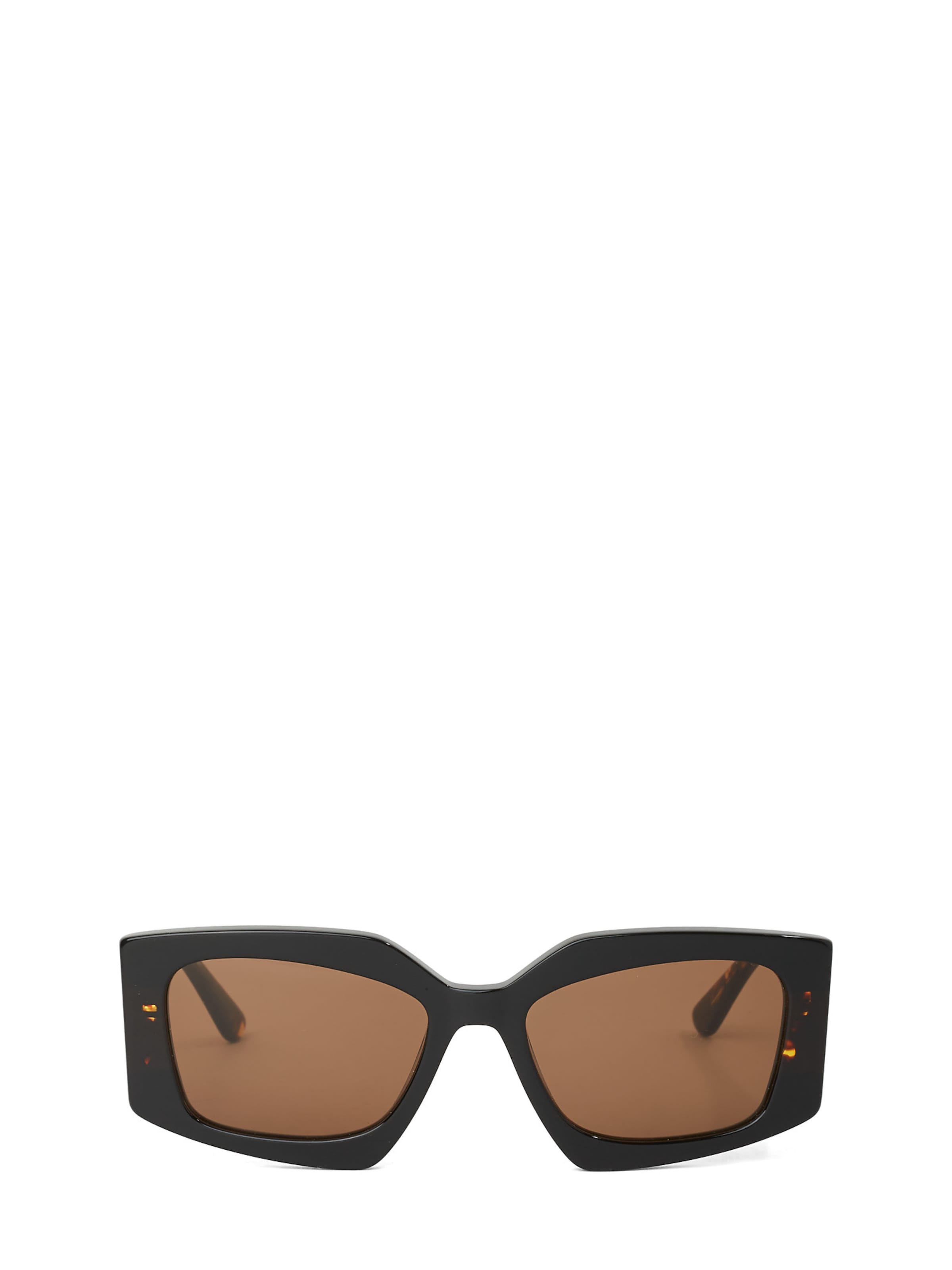 Karl Lagerfeld Sluneční brýle – hnědá: přední strana