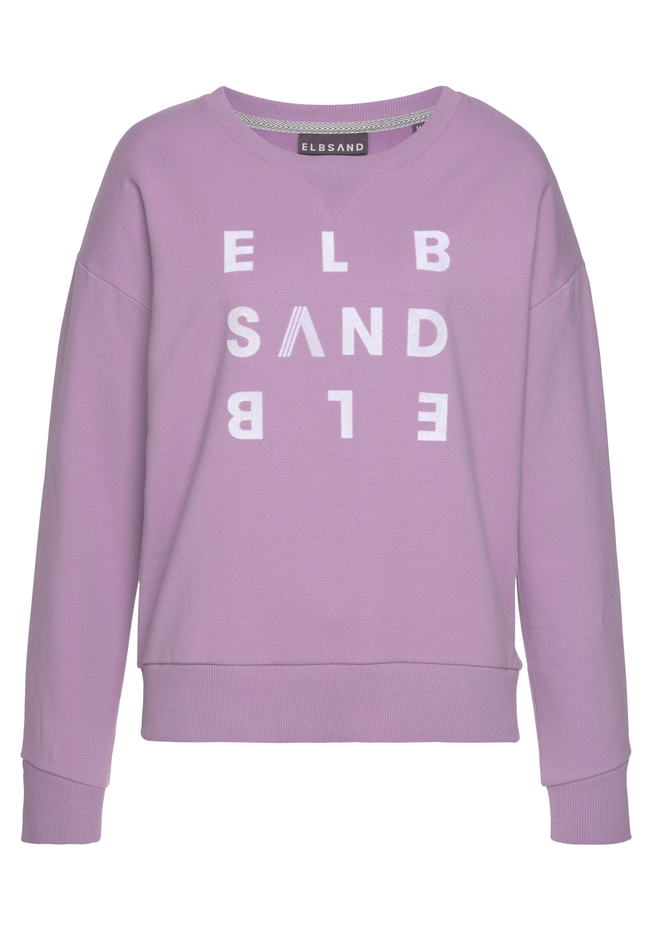 Elbsand Sweatshirt in Purple: front