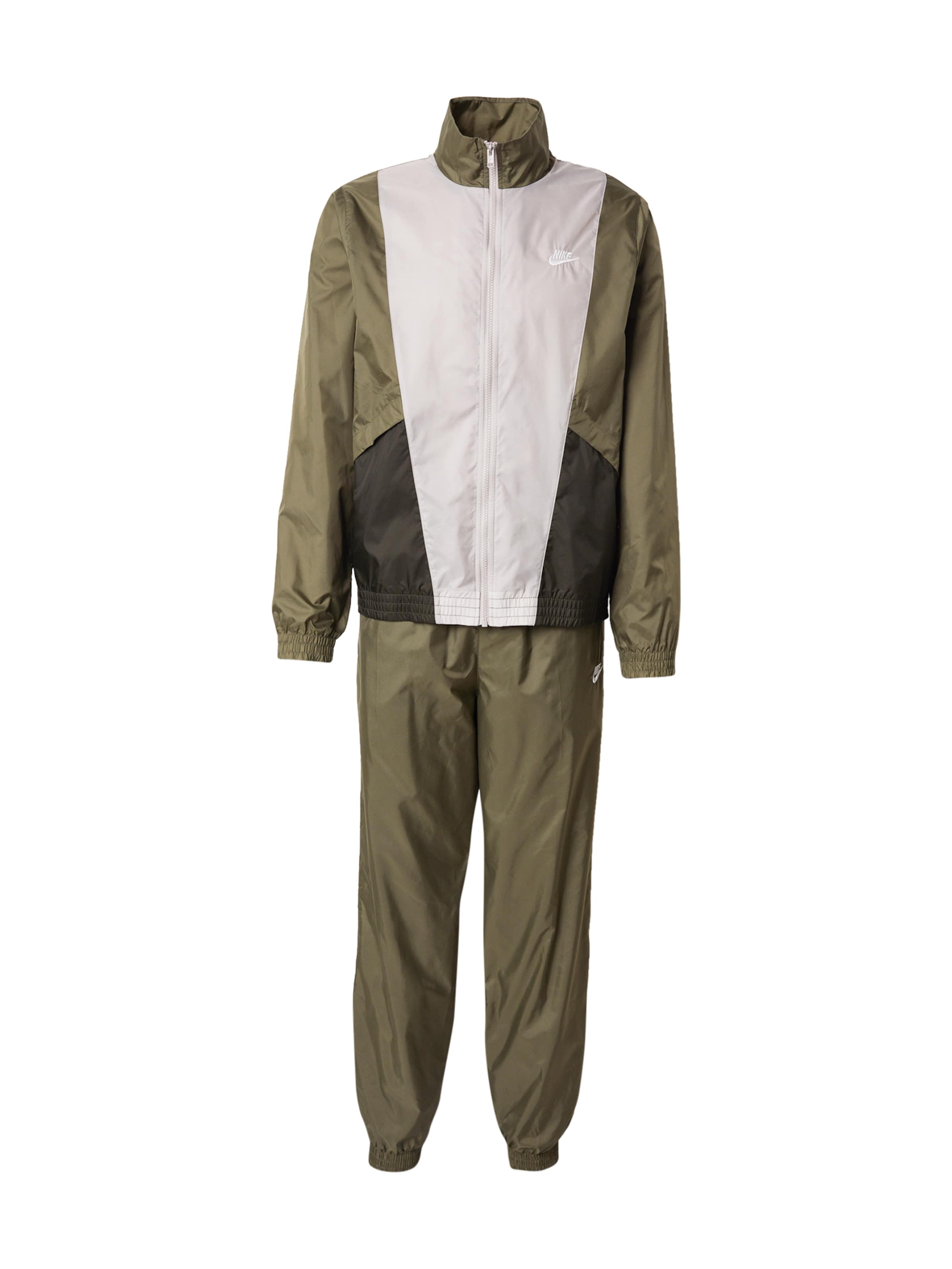 Nike Sportswear Träningsoverall 'CLUB' i grön: framsida