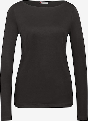 STREET ONE Shirt in Brown: front