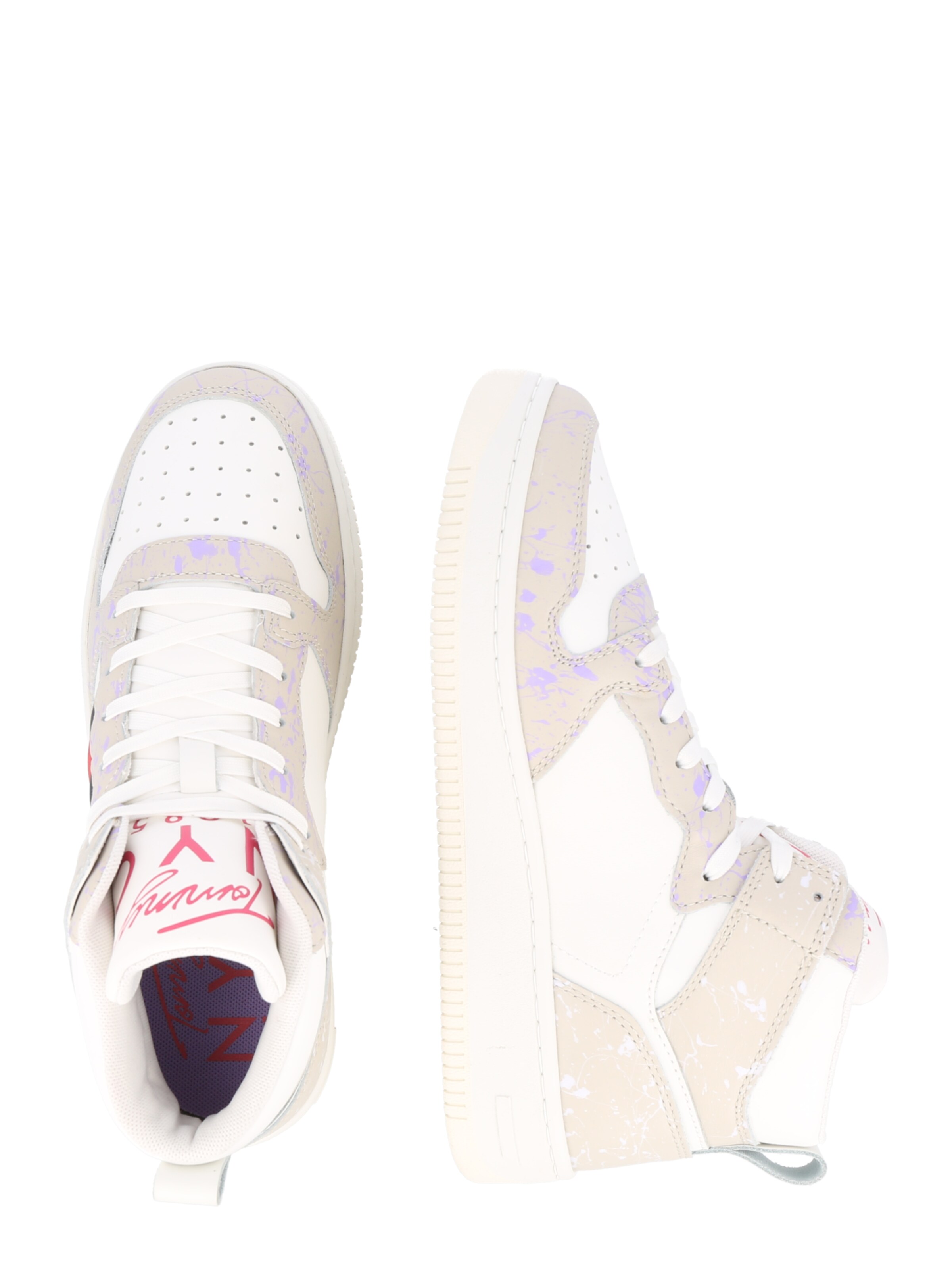 Baskets hautes 'Meg' Tommy Jeans en gris