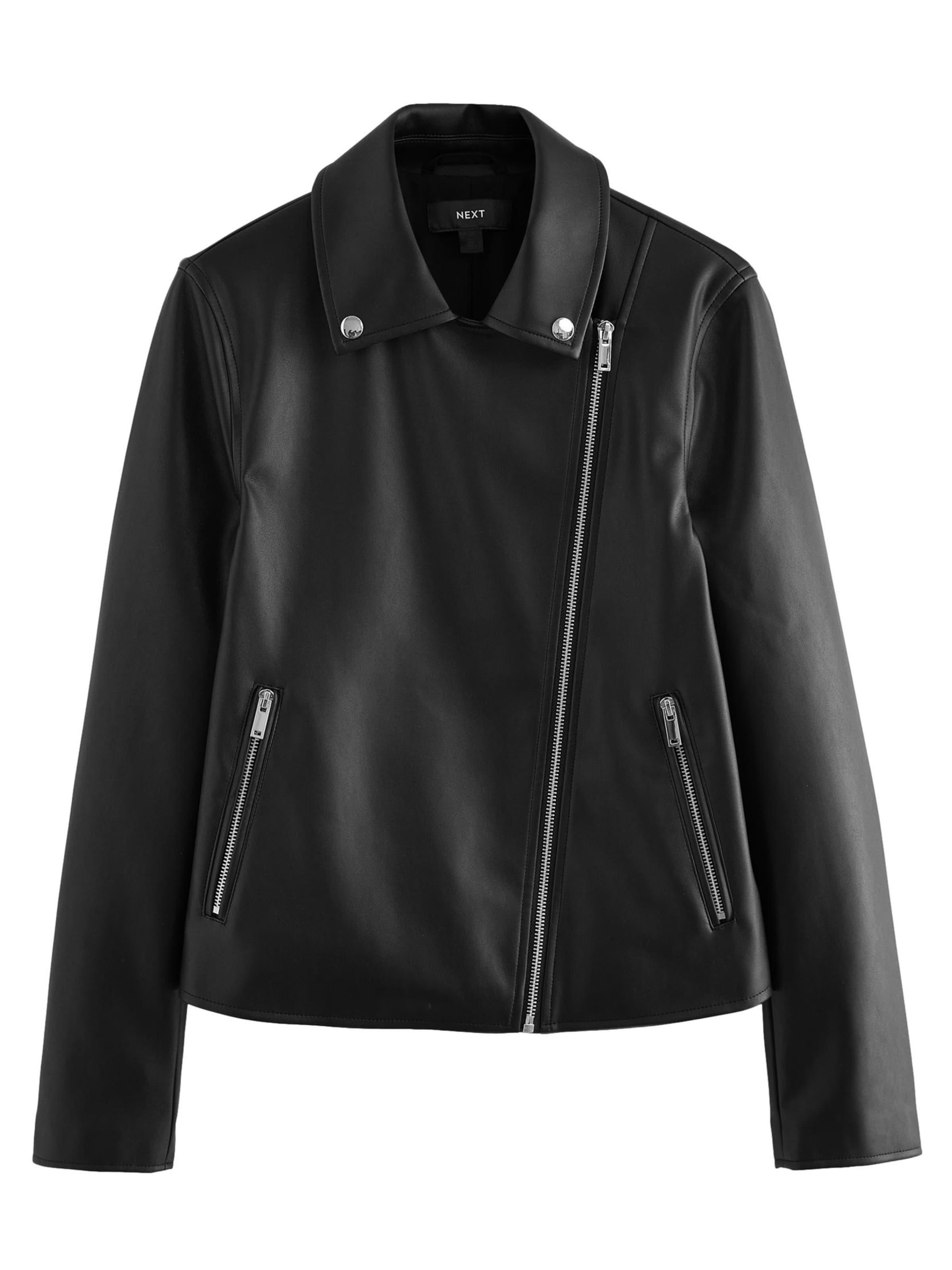 Next Tussenjas in Zwart: voorkant