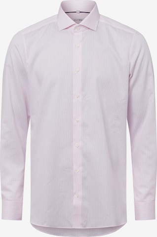 OLYMP Business Shirt in Pink: front