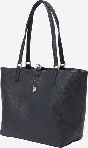 U.S. POLO ASSN. Shopper 'Malibu' in Blauw: voorkant