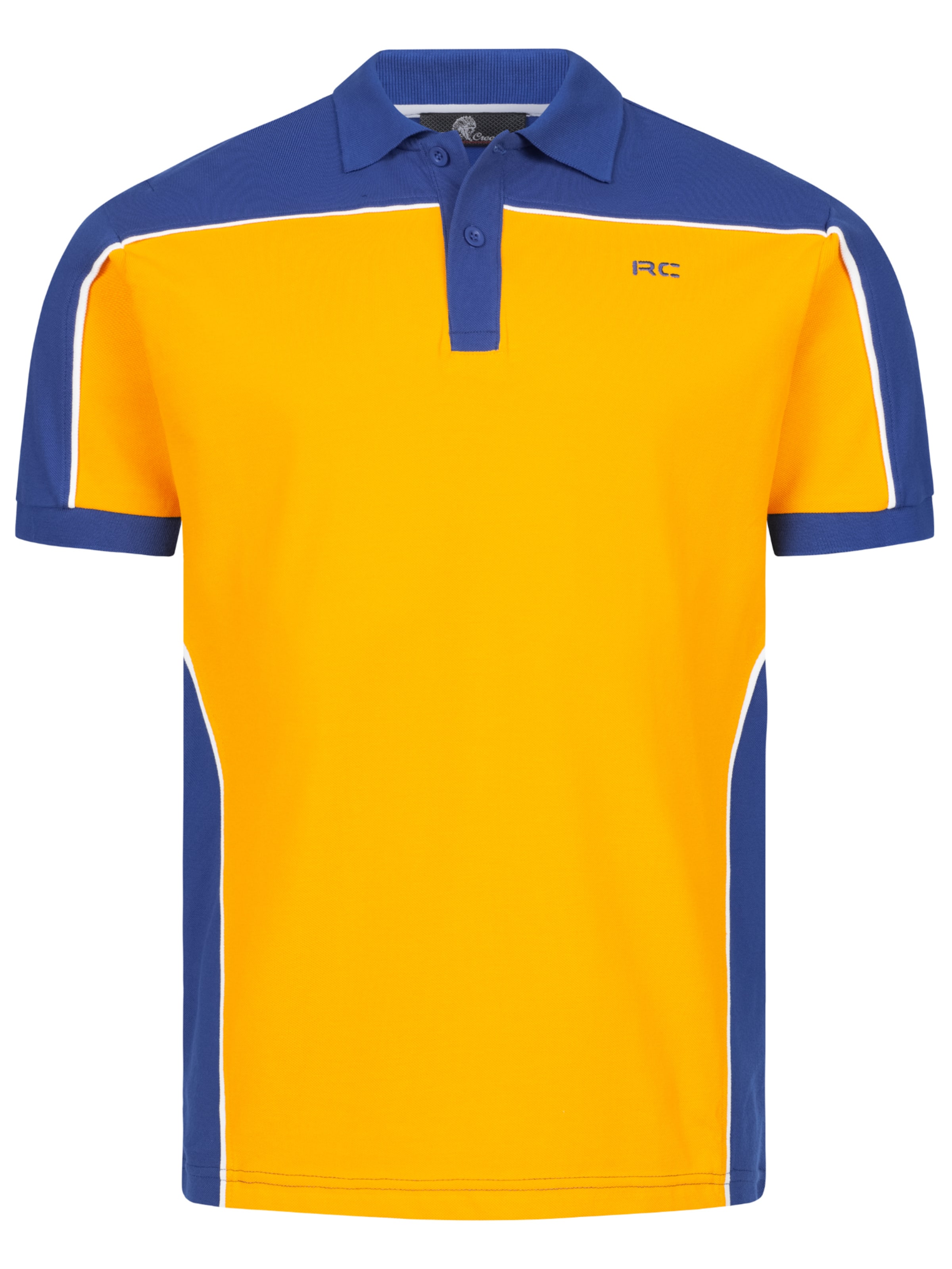 Rock Creek Poloshirt in Gelb: Vorderseite