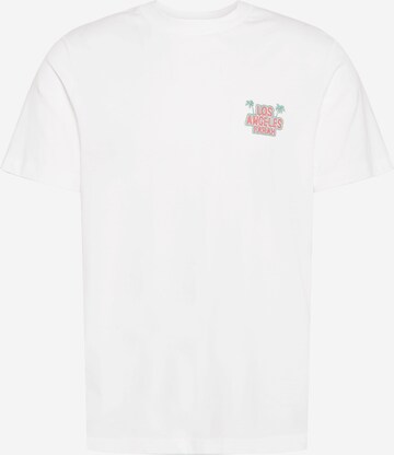 FARAH T-shirt 'Judilee' i vit: framsida