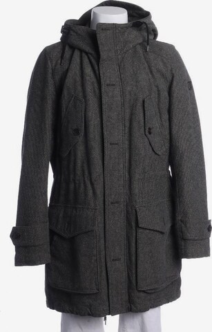 BOSS Jacket & Coat in M-L in Grey: front