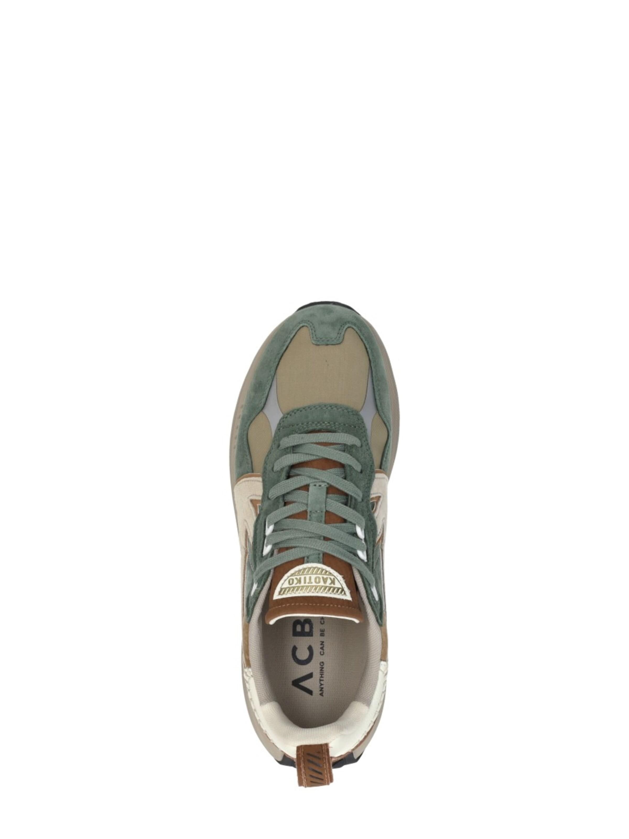 Baskets basses 'Vancoouver Artisan' Kaotiko en vert