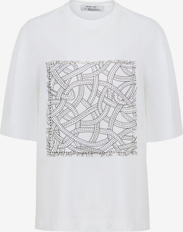 NOCTURNE Shirt in White: front