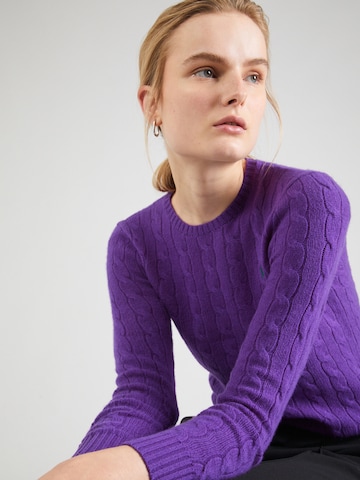 purpurinė Polo Ralph Lauren Megztinis 'JULIANNA'
