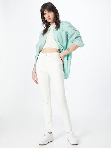 LEVI'S ® Skinny Jeansy '720 Hirise Super Skinny' w kolorze biały